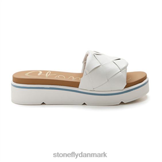 dias Stonefly frihed 6 s. præget hvid ZF84L237 Kvinder