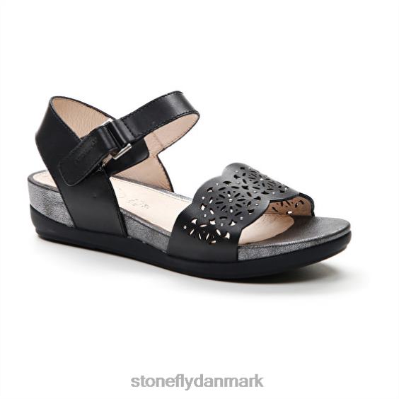 sandaler Stonefly aften 27 kalv lth sort ZF84L157 Kvinder