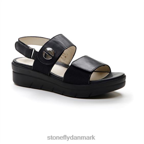 sandaler Stonefly aqua iii 12 nappa sort ZF84L139 Kvinder