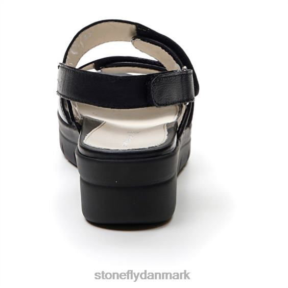 sandaler Stonefly aqua iii 12 nappa sort ZF84L139 Kvinder