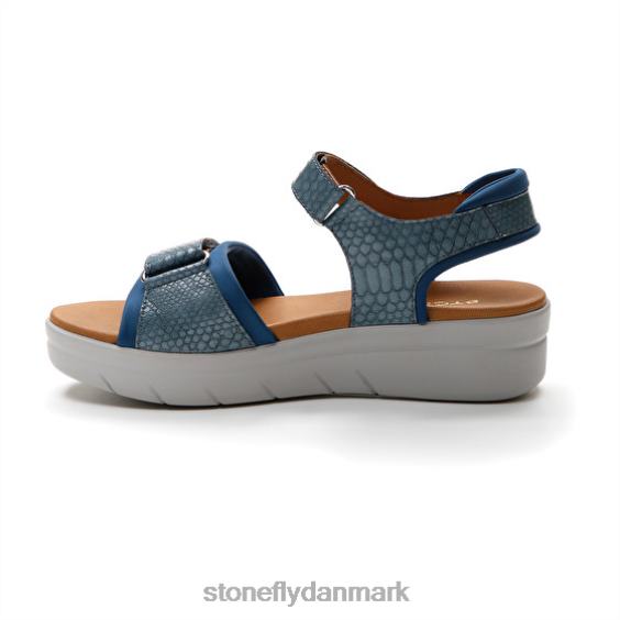 sandaler Stonefly aqua iii 17 lycra/s.præget blå ZF84L138 Kvinder