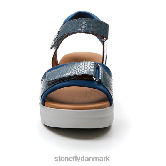 sandaler Stonefly aqua iii 17 lycra/s.præget blå ZF84L138 Kvinder