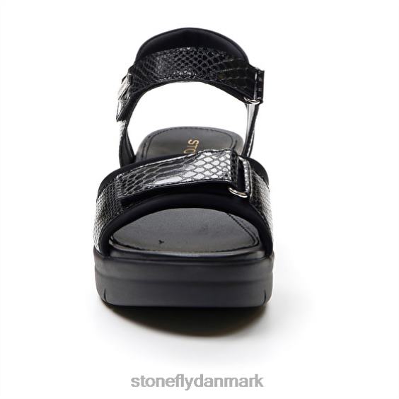 sandaler Stonefly aqua iii 17 lycra/s.præget sort ZF84L140 Kvinder