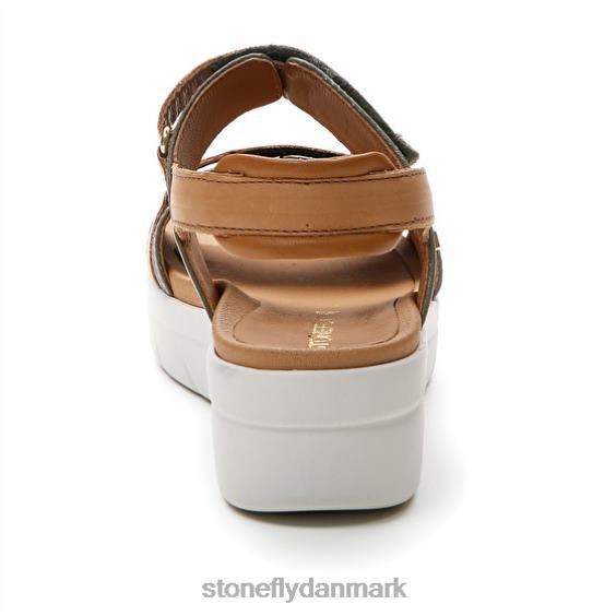 sandaler Stonefly aqua iii 20 nappa lth brun/grøn ZF84L143 Kvinder