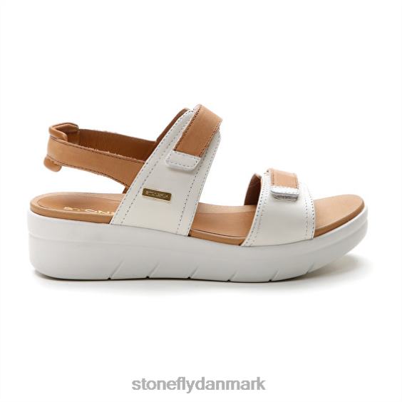 sandaler Stonefly aqua iii 20 nappa lth brun/hvid ZF84L152 Kvinder