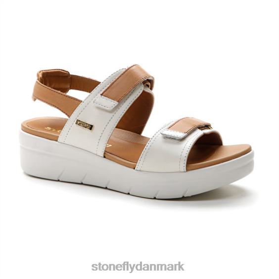 sandaler Stonefly aqua iii 20 nappa lth brun/hvid ZF84L152 Kvinder