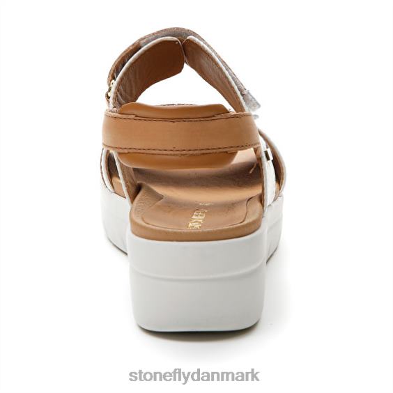 sandaler Stonefly aqua iii 20 nappa lth brun/hvid ZF84L152 Kvinder