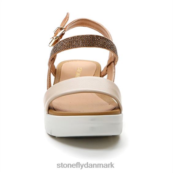 sandaler Stonefly aqua iii 22 nappa lth/tekstil brun/creme ZF84L146 Kvinder