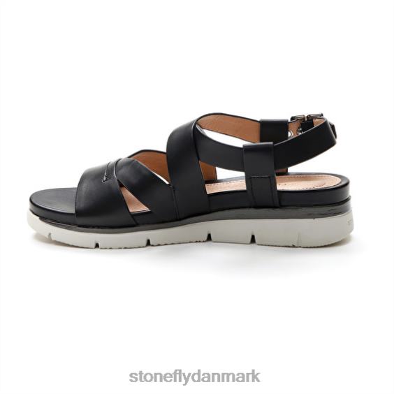 sandaler Stonefly elody 18 kalv lth sort ZF84L123 Kvinder