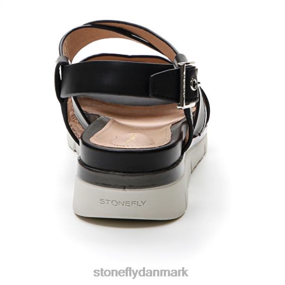 sandaler Stonefly elody 18 kalv lth sort ZF84L123 Kvinder