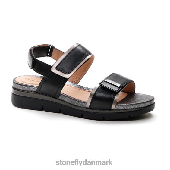 sandaler Stonefly elody 20 nappa lth/s.lamineret sort ZF84L124 Kvinder