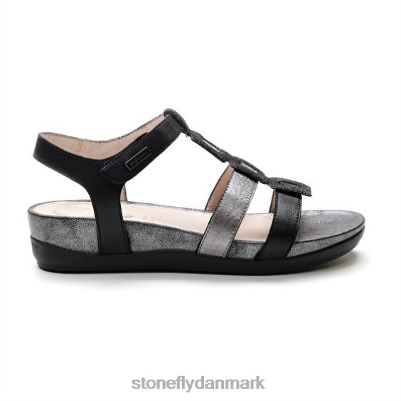 sandaler Stonefly eve 24 nappa lth/lamineret lth sort ZF84L156 Kvinder