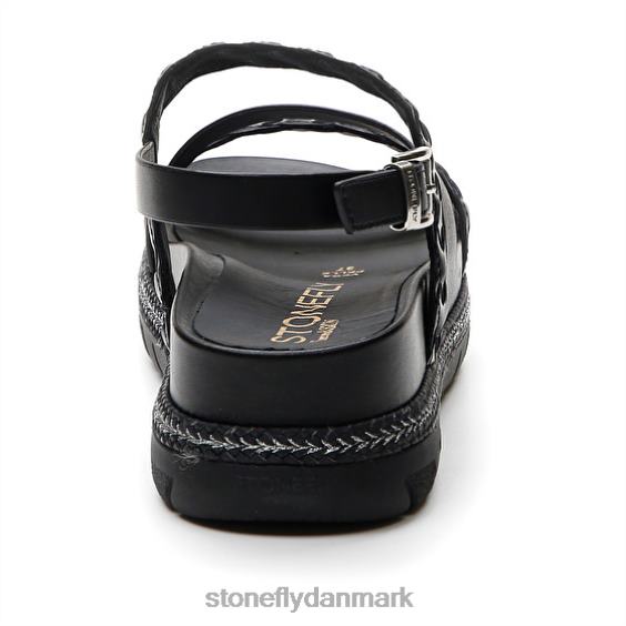 sandaler Stonefly kerrie 2 præget s./kalv lth sort ZF84L172 Kvinder