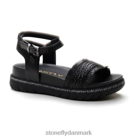 sandaler Stonefly kerrie 3 kalv lth/præget s. sort ZF84L173 Kvinder