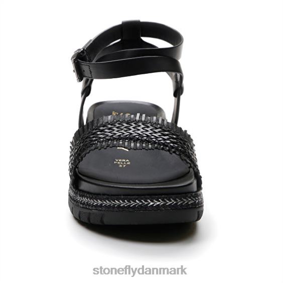 sandaler Stonefly kerrie 3 kalv lth/præget s. sort ZF84L173 Kvinder