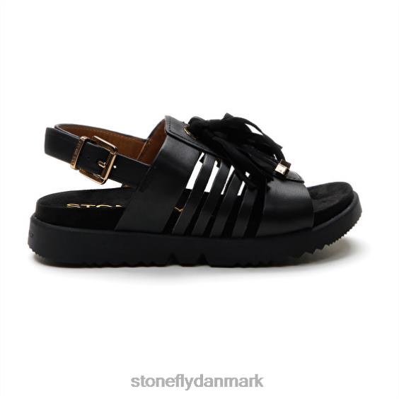 sandaler Stonefly riva 12 kalv lth sort ZF84L168 Kvinder