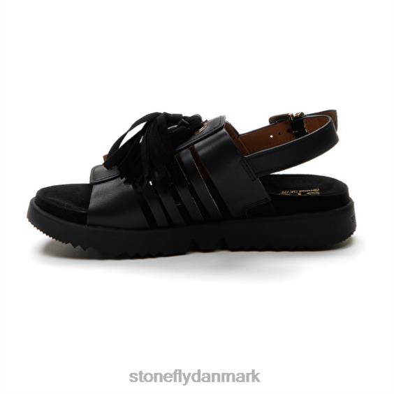 sandaler Stonefly riva 12 kalv lth sort ZF84L168 Kvinder