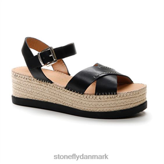 sandaler Stonefly alexia 3 kalv lth sort ZF84L206 Kvinder