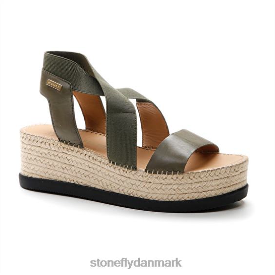 sandaler Stonefly alexia 5 kalv lth/elastik grøn ZF84L186 Kvinder