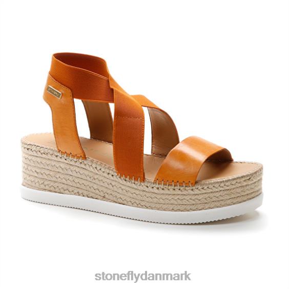 sandaler Stonefly alexia 5 kalv lth/elastik orange ZF84L185 Kvinder