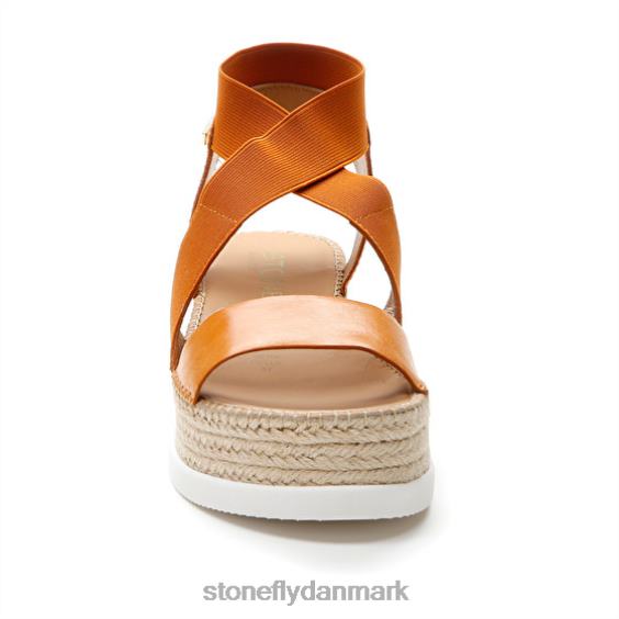 sandaler Stonefly alexia 5 kalv lth/elastik orange ZF84L185 Kvinder