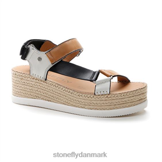 sandaler Stonefly alexia 6 kalv lth brun/hvid/sort ZF84L199 Kvinder