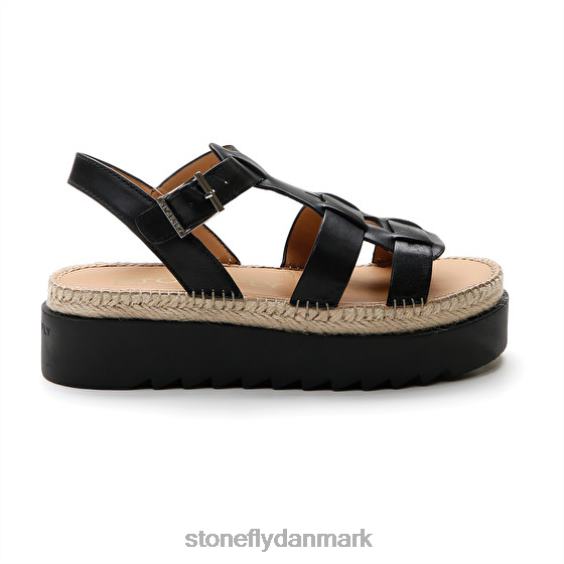 sandaler Stonefly ariel 2 kalv lth sort ZF84L196 Kvinder