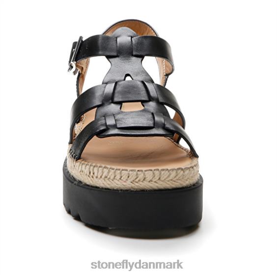 sandaler Stonefly ariel 2 kalv lth sort ZF84L196 Kvinder