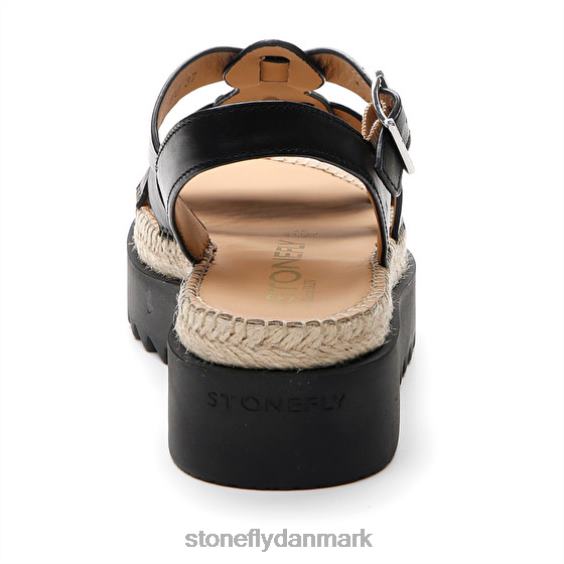 sandaler Stonefly ariel 2 kalv lth sort ZF84L196 Kvinder