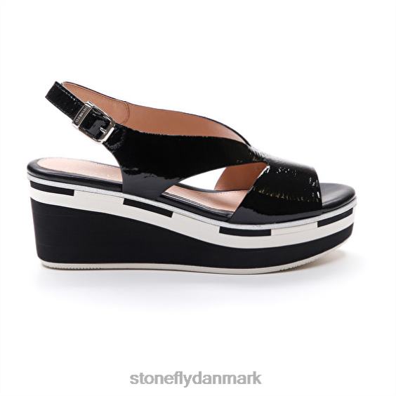 sandaler Stonefly diva 10 patent sort ZF84L214 Kvinder