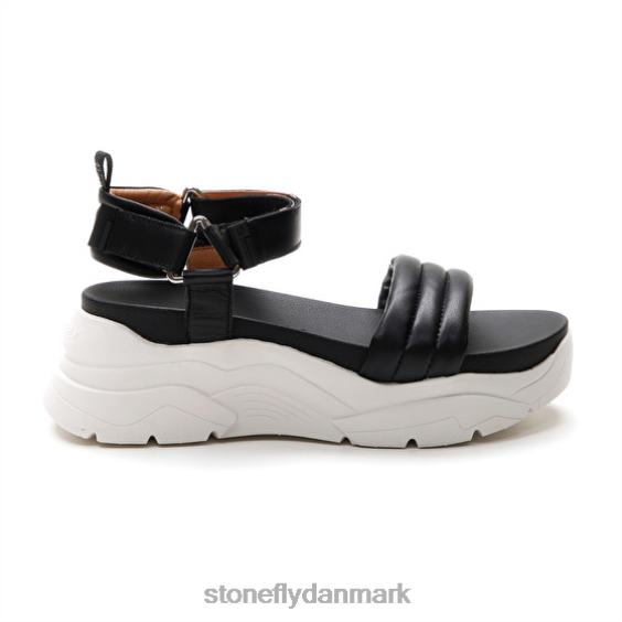 sandaler Stonefly fantasy 1 nappa lth/tekstil sort ZF84L194 Kvinder