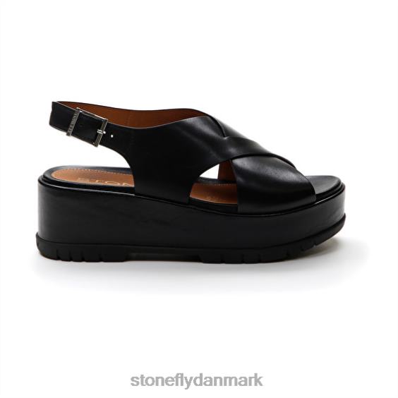 sandaler Stonefly kris 7 kalv lth sort ZF84L202 Kvinder