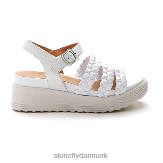 sandaler Stonefly parky 16 præget s./nappa lth hvid ZF84L213 Kvinder