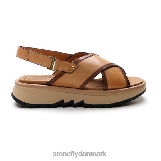 sandaler Stonefly stjerne 4 kalv lth brun/mørkebrun ZF84L188 Kvinder
