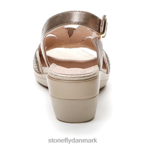 sandaler Stonefly forfængelighed iii 30 gederuskind/lamineret lth champagne ZF84L258 Kvinder
