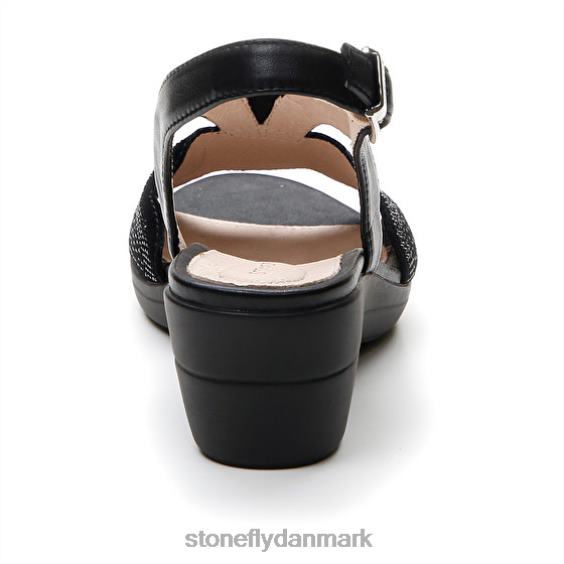 sandaler Stonefly forfængelighed iii 30 gederuskind/nappa lth sort ZF84L257 Kvinder