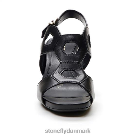 sandaler Stonefly jenny 7 kalv lth sort ZF84L252 Kvinder