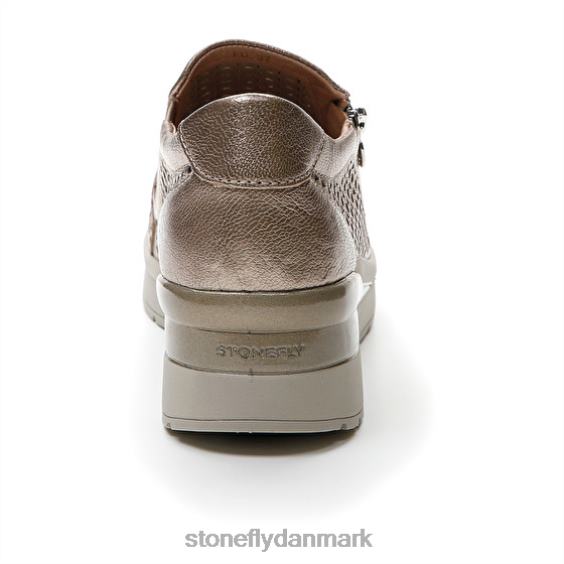 sko Stonefly creme 25 lamineret lth metal brus ZF84L89 Kvinder
