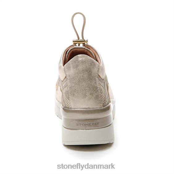sko Stonefly creme 38 velour/s.lamineret ged brun ZF84L104 Kvinder