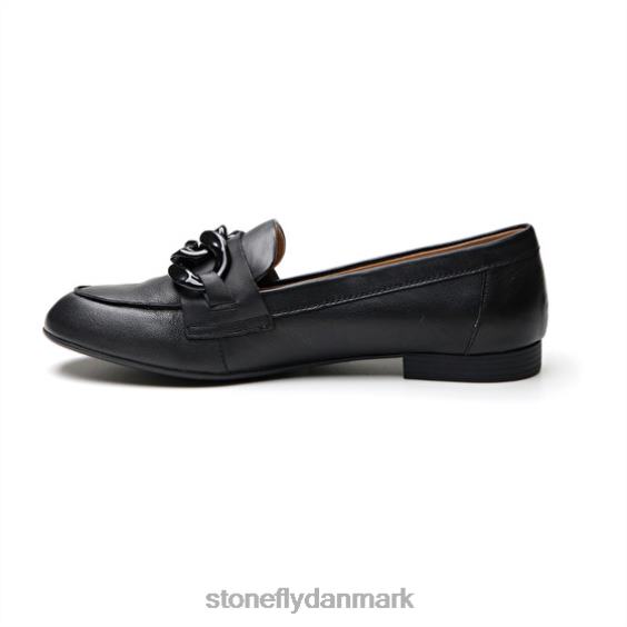sko Stonefly adel 2 nappa lth sort ZF84L14 Kvinder