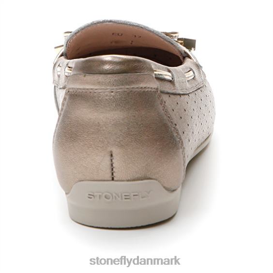 sko Stonefly capri iii 1 lamineret lth metal brus ZF84L12 Kvinder
