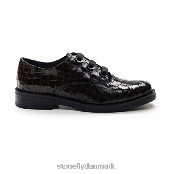 sko Stonefly caddy 8 cocco præget lth 02z ZF84L82 Kvinder