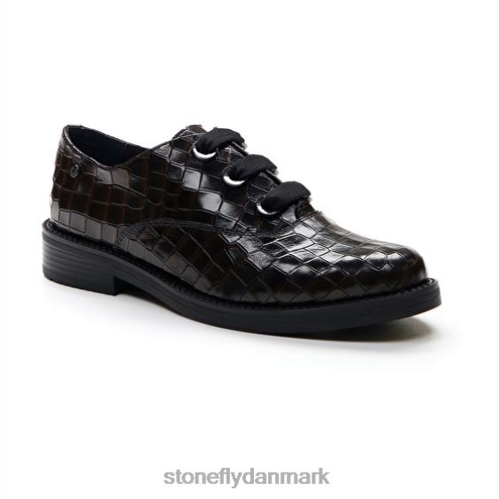 sko Stonefly caddy 8 cocco præget lth 02z ZF84L82 Kvinder