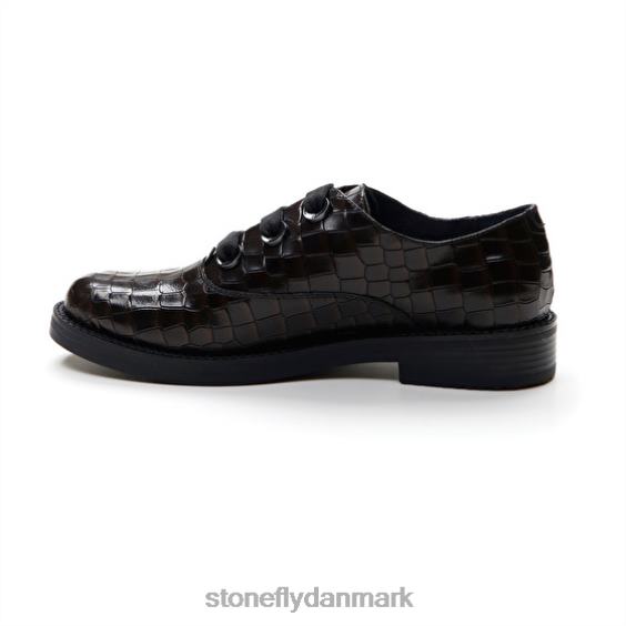 sko Stonefly caddy 8 cocco præget lth 02z ZF84L82 Kvinder