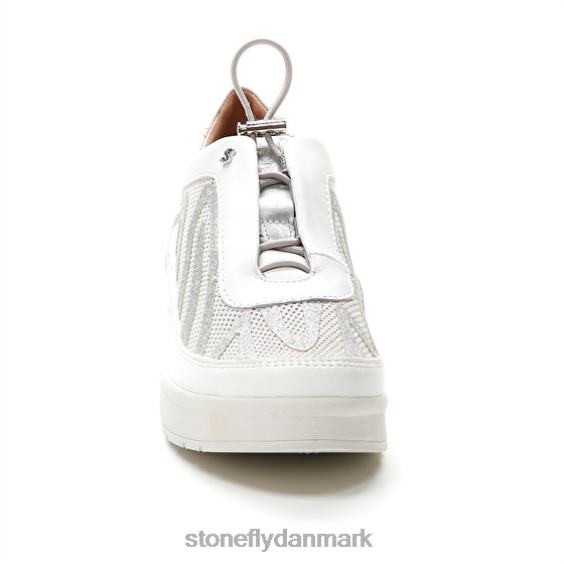 sko Stonefly creme 38 velour/s.nappa hvid/slim ZF84L103 Kvinder
