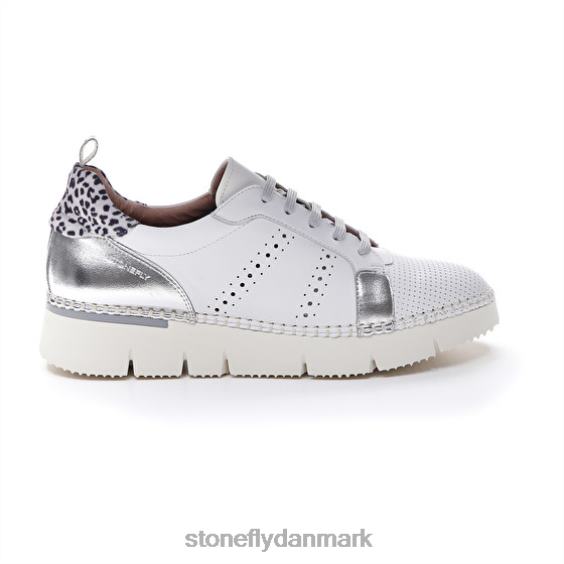 sko Stonefly elite dame 4 nappa hvid ZF84L66 Kvinder