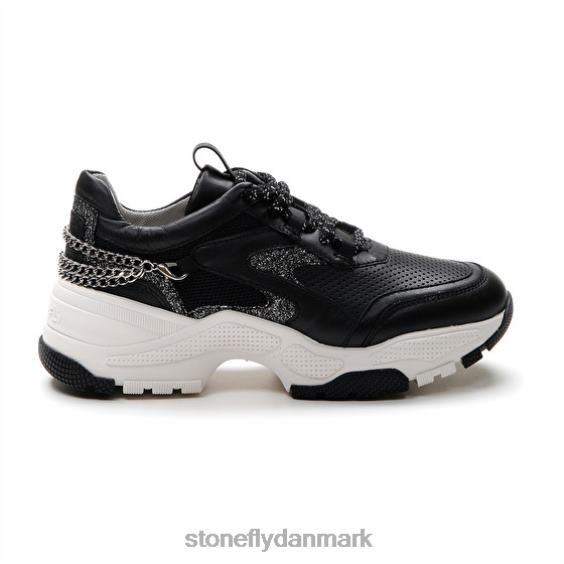sko Stonefly futura 12 nappa lth/mesh sort ZF84L51 Kvinder
