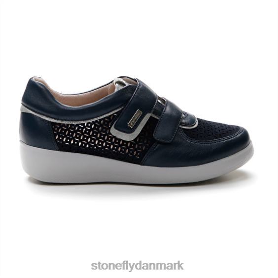 sko Stonefly paseo iv 26 nappa lth/velour mørkeblå ZF84L109 Kvinder