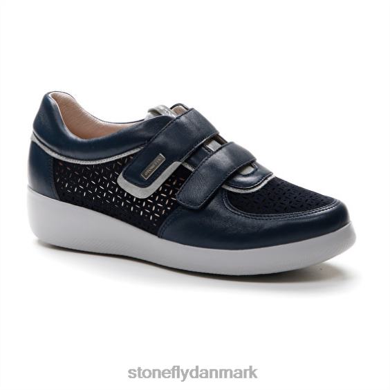 sko Stonefly paseo iv 26 nappa lth/velour mørkeblå ZF84L109 Kvinder