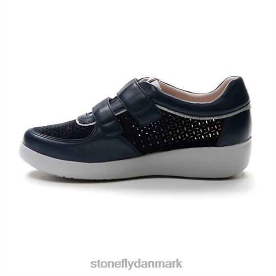 sko Stonefly paseo iv 26 nappa lth/velour mørkeblå ZF84L109 Kvinder